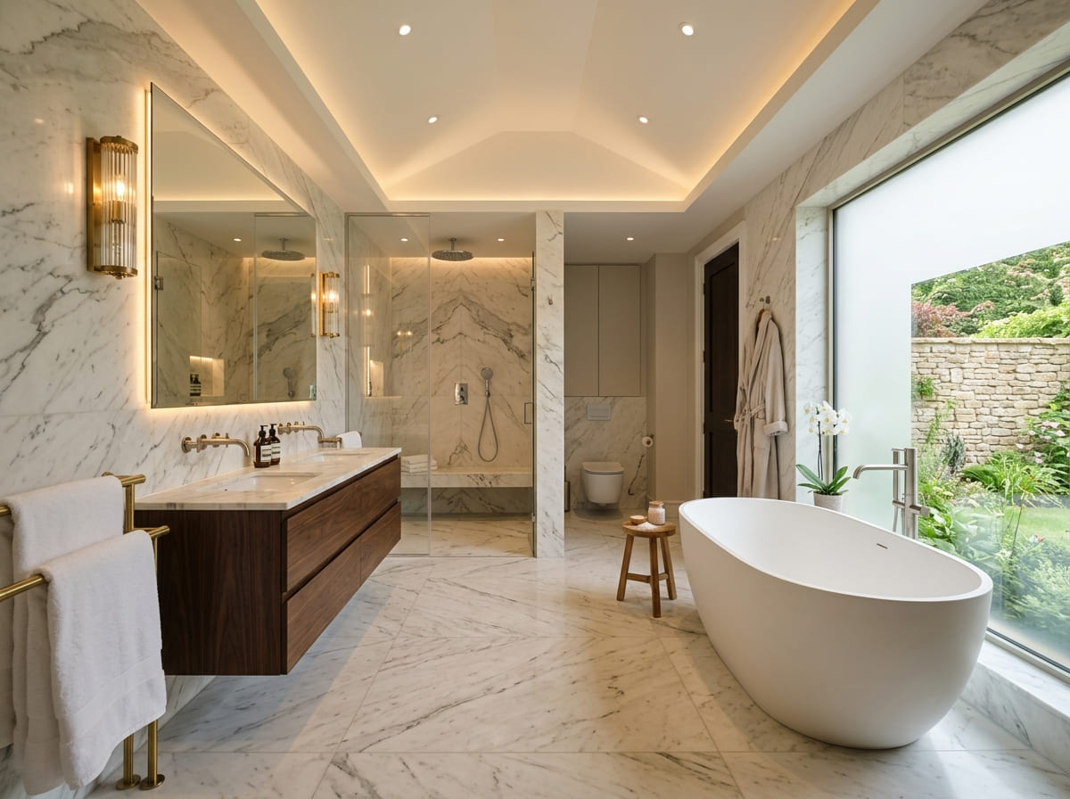 Custom Bathroom Renovation in Canyon
